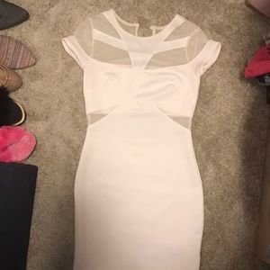 White Sheer Dress.